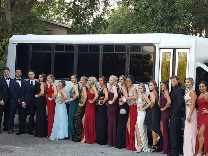 Prom Party Bus Orlando | Luxury Prom Transportation | Elite Party Bus And Limo