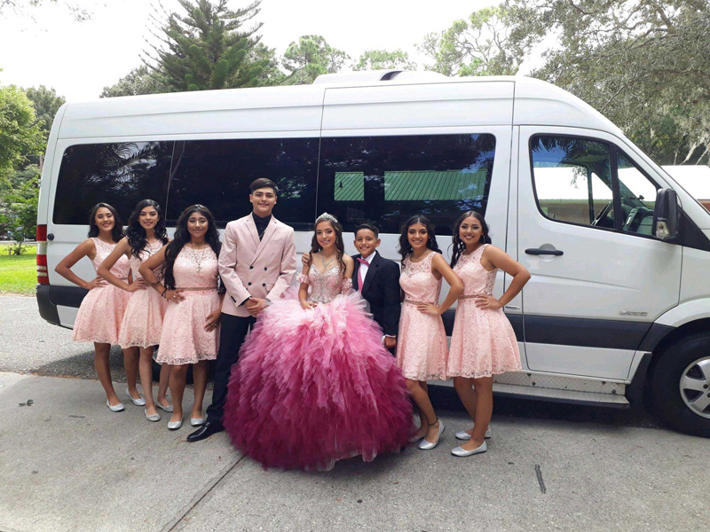Quinceanera Limo Orlando